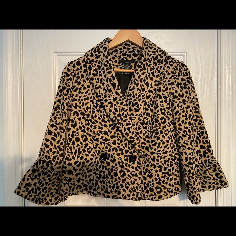 ⭐️⭐️Leopard Blazer / Jacket 🧥